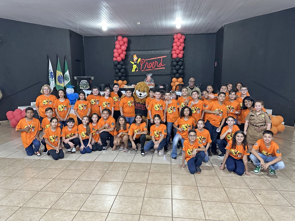Solenidade de formatura do PROERD 2024
